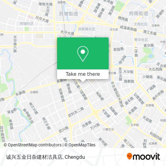 诚兴五金日杂建材洁具店 map