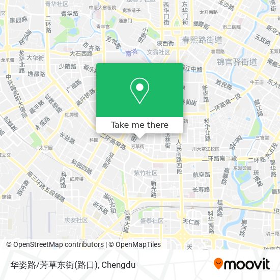 华姿路/芳草东街(路口) map