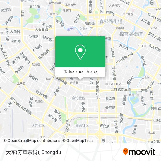 大东(芳草东街) map