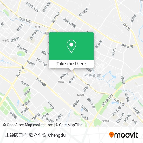 上锦颐园-佳境停车场 map