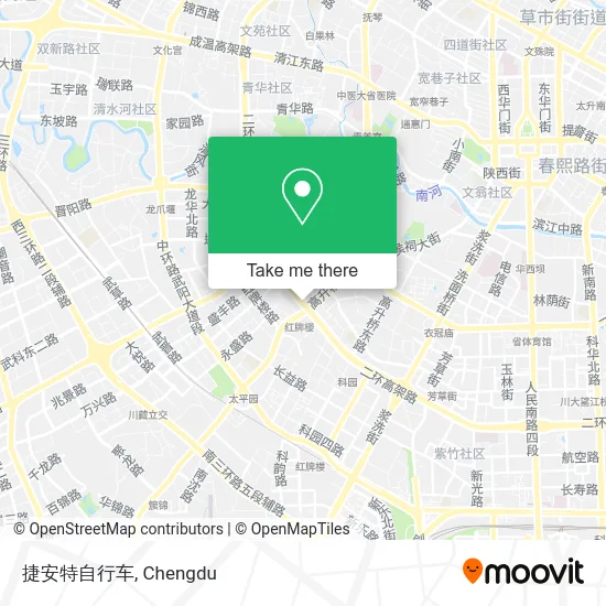 捷安特自行车 map