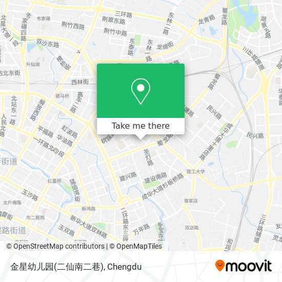 金星幼儿园(二仙南二巷) map