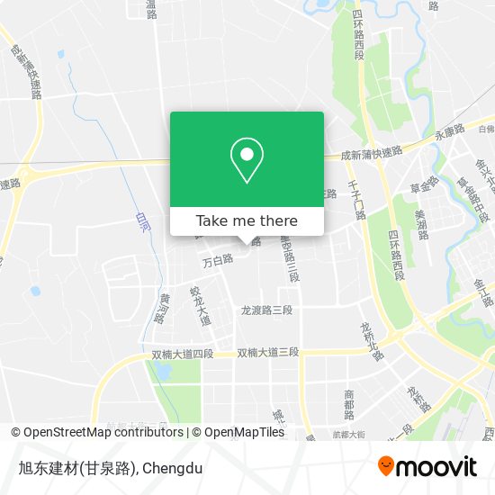 旭东建材(甘泉路) map