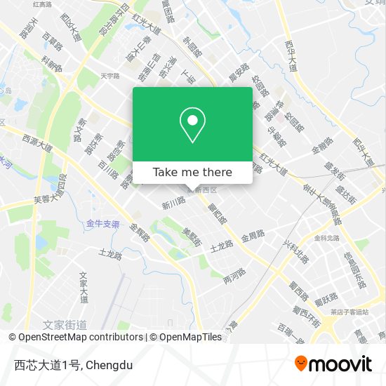 西芯大道1号 map