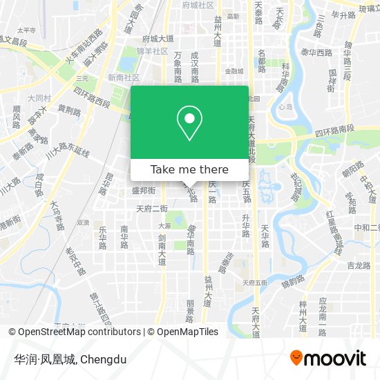 华润·凤凰城 map