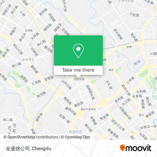 金盛德公司 map