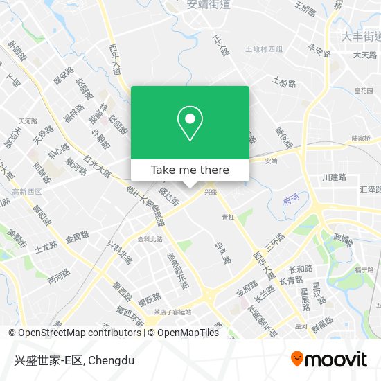 兴盛世家-E区 map