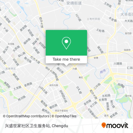 兴盛世家社区卫生服务站 map