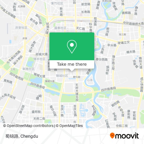 蜀锦路 map
