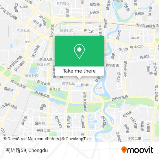蜀锦路59 map