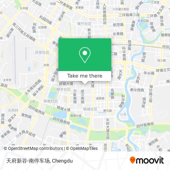 天府新谷-南停车场 map