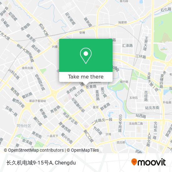 长久机电城9-15号A map