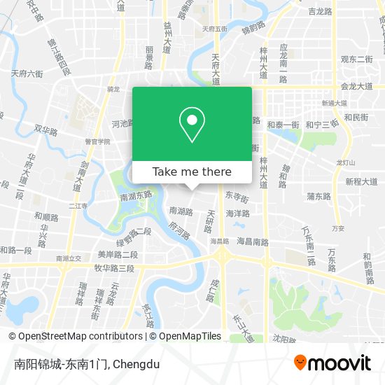 南阳锦城-东南1门 map