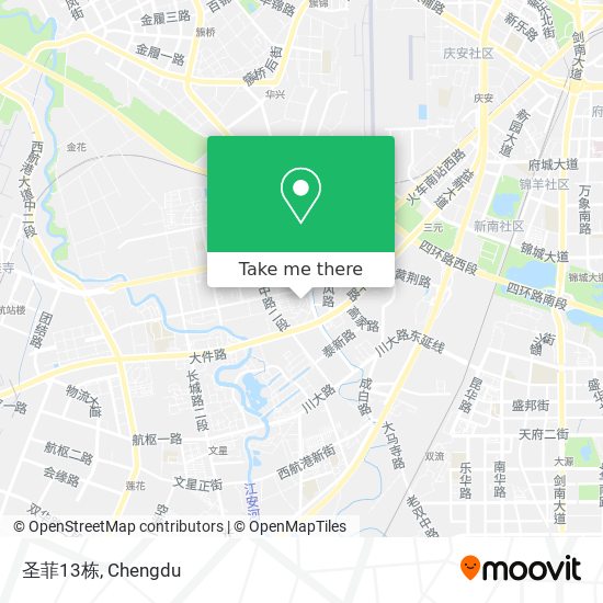 圣菲13栋 map