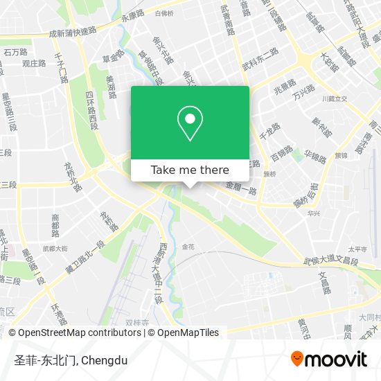 圣菲-东北门 map