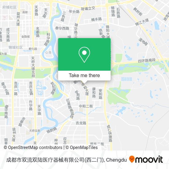 成都市双流双陆医疗器械有限公司(西二门) map