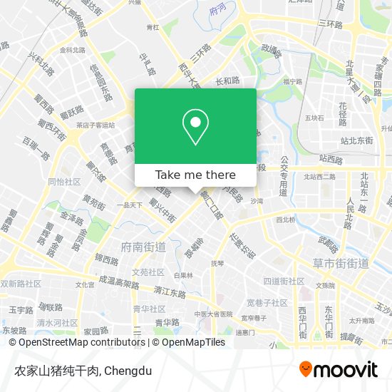 农家山猪纯干肉 map