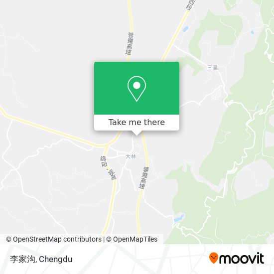 李家沟 map