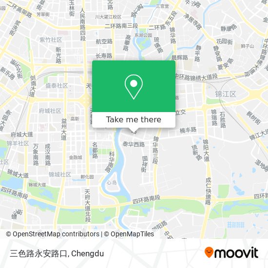 三色路永安路口 map