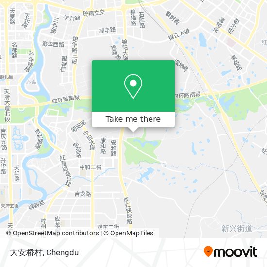 大安桥村 map