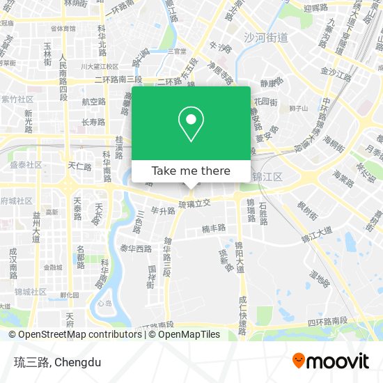 琉三路 map