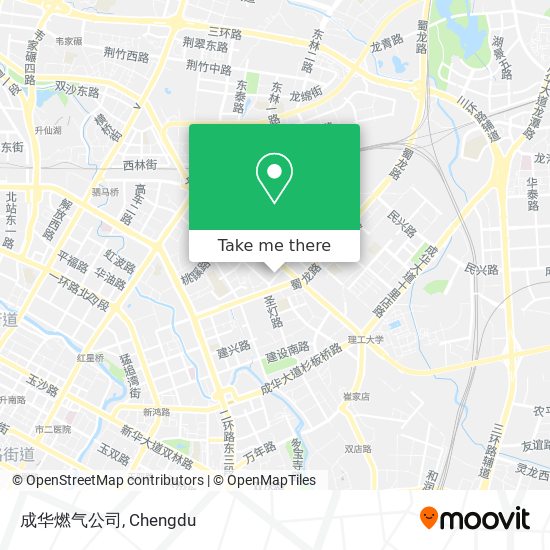 成华燃气公司 map