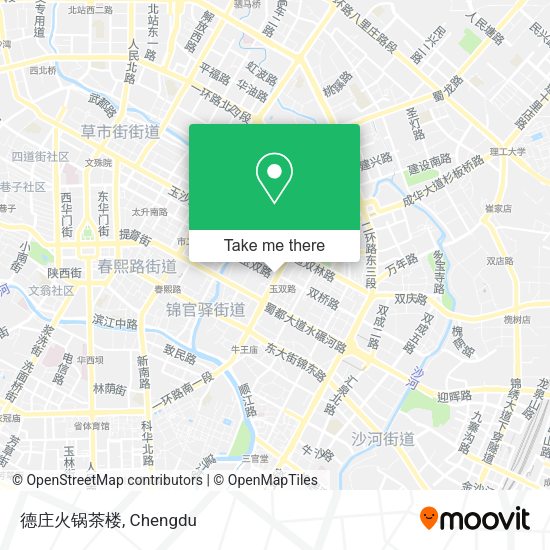 德庄火锅茶楼 map