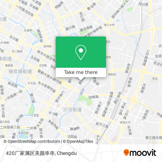 420厂家属区美颜串串 map