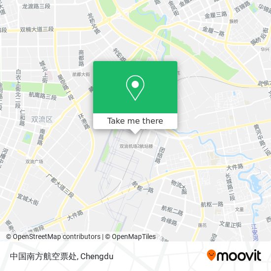 中国南方航空票处 map