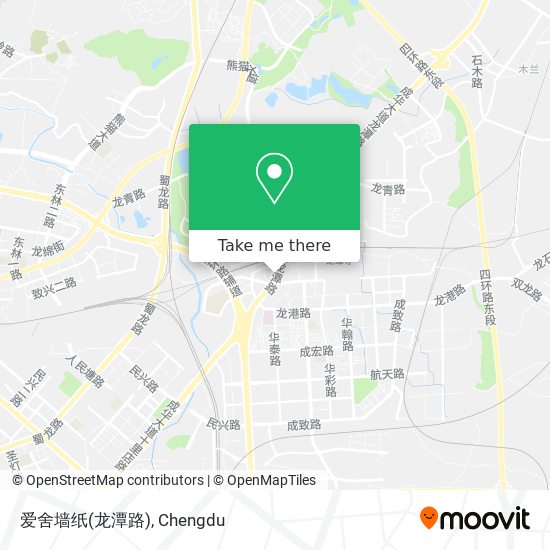 爱舍墙纸(龙潭路) map