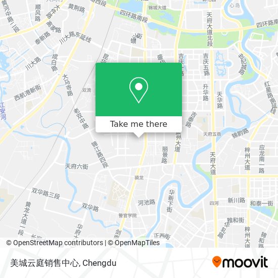 美城云庭销售中心 map