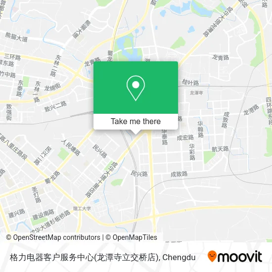 格力电器客户服务中心(龙潭寺立交桥店) map
