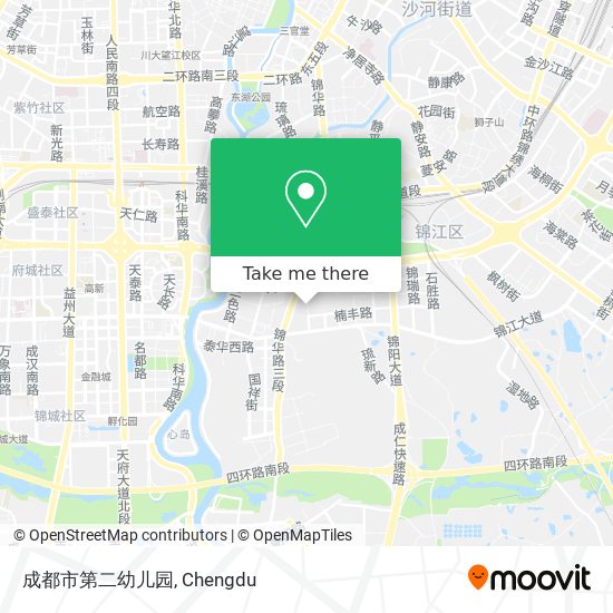 成都市第二幼儿园 map