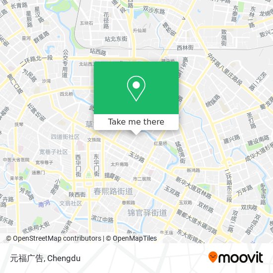 元福广告 map