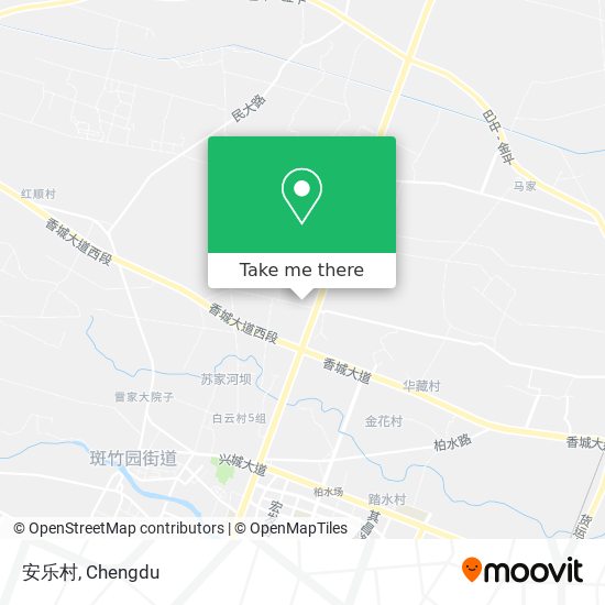 安乐村 map