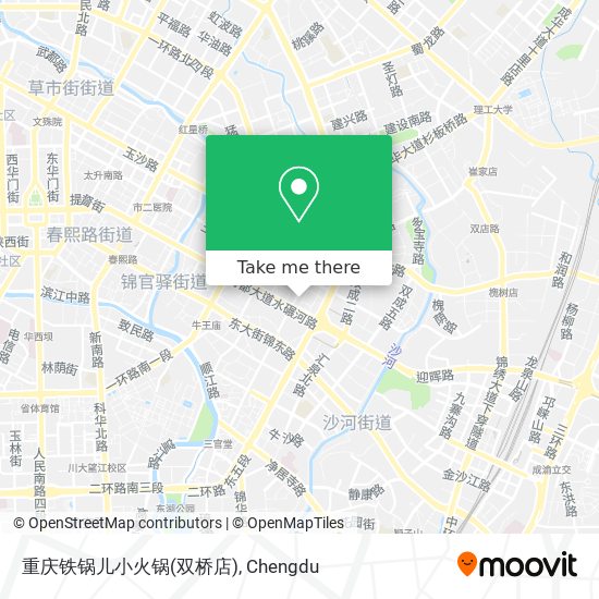 重庆铁锅儿小火锅(双桥店) map