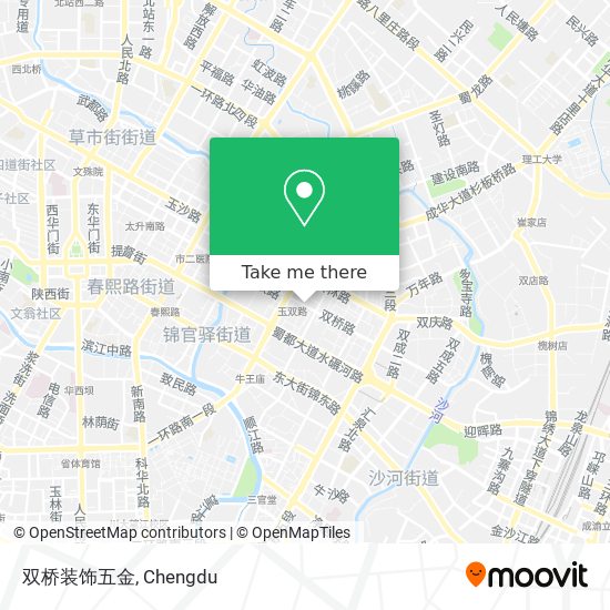 双桥装饰五金 map