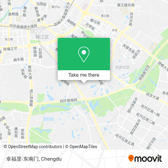 幸福里-东南门 map