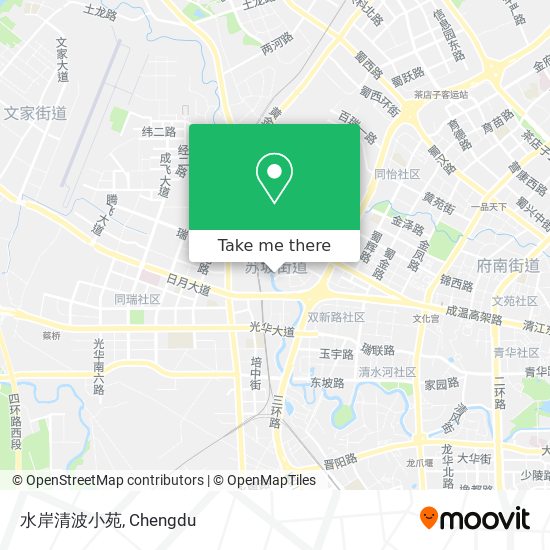 水岸清波小苑 map