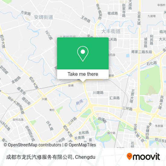 成都市龙氏汽修服务有限公司 map