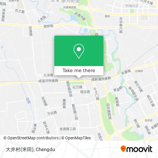 大井村(米田) map