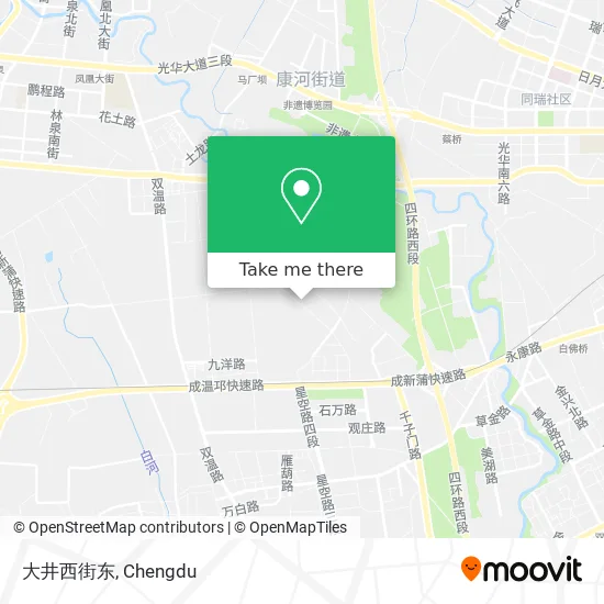 大井西街东 map