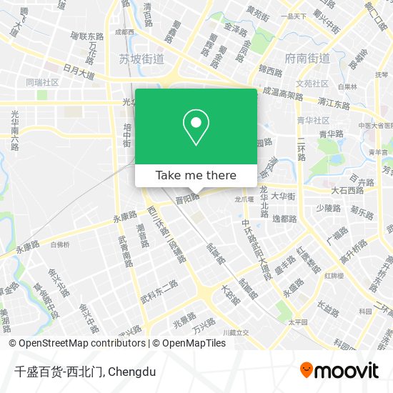 千盛百货-西北门 map