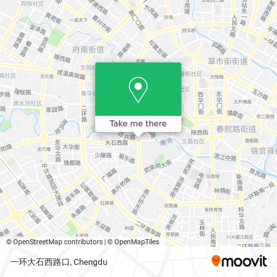 一环大石西路口 map