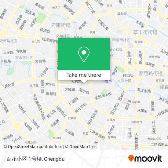 百花小区-1号楼 map