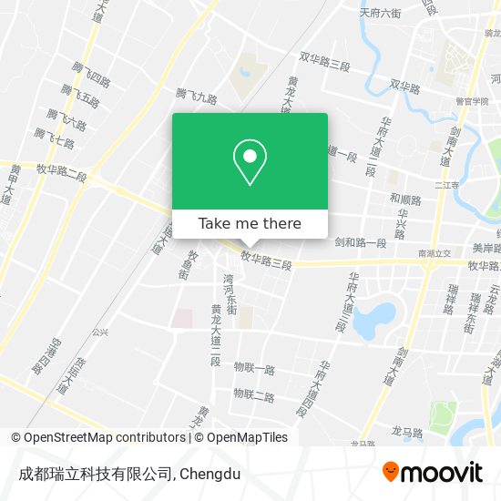 成都瑞立科技有限公司 map