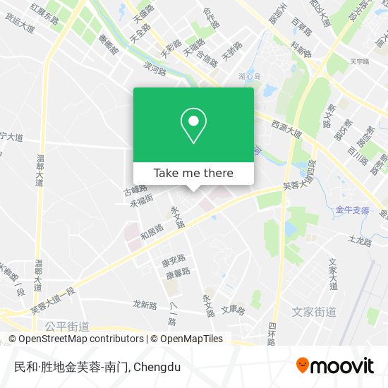 民和·胜地金芙蓉-南门 map