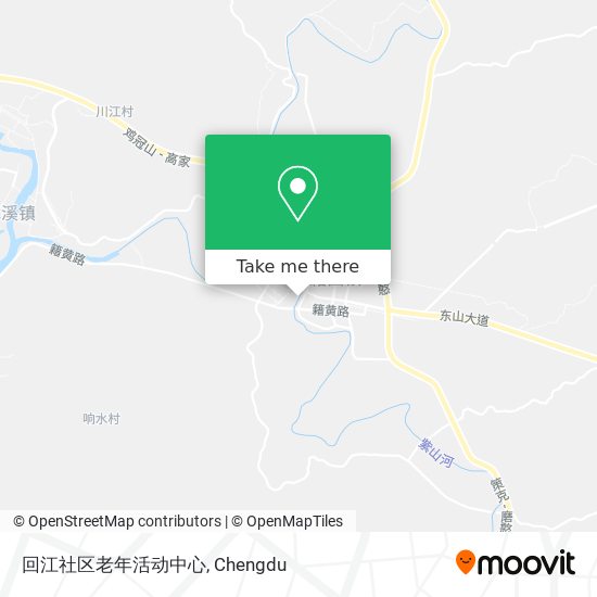 回江社区老年活动中心 map
