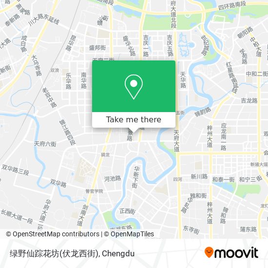 绿野仙踪花坊(伏龙西街) map