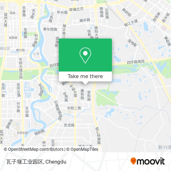 瓦子堰工业园区 map